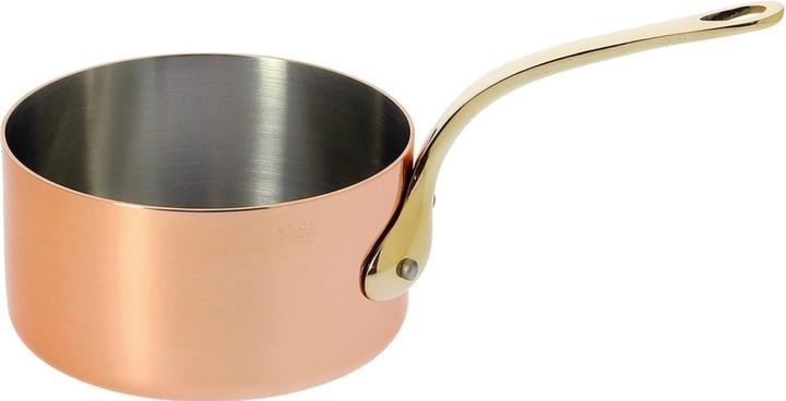 de Buyer Inocuivre casserole with brass handle (14 cm, Pot, Copper, Stainless steel)