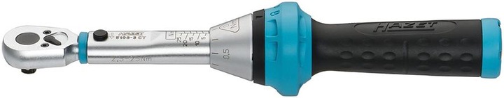 Actual product image HAZET Torque wrench 5122-3CT ∙ Nm min-max: 40 - 200 Nm ∙ Tolerance: 3% ∙ Square, solid 12.5 mm (1/2… (1/2", 40 Nm, 200 Nm)
