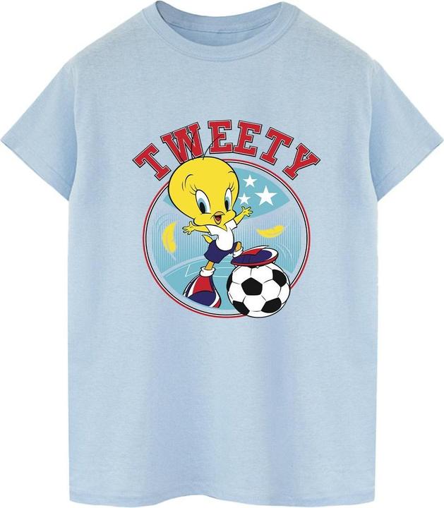Produktbild Looney Tunes Tweety Football Circle TShirt (S)