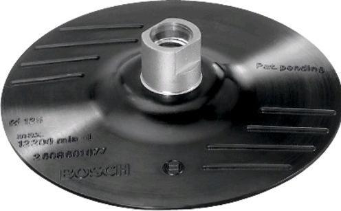Produktbild Bosch Professional Zubehör PRO Backing Pad, 125 mm, M14, Klettverschluss