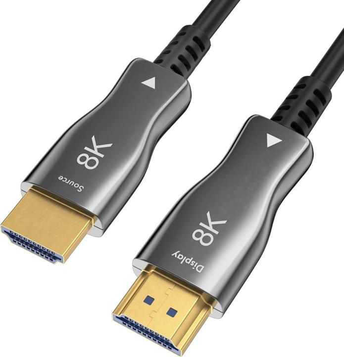 Image du produit Claro CLAROC CÂBLE HDMI ŚWIATŁOWODOWY AOC 2.1 8K 20M (20 m)