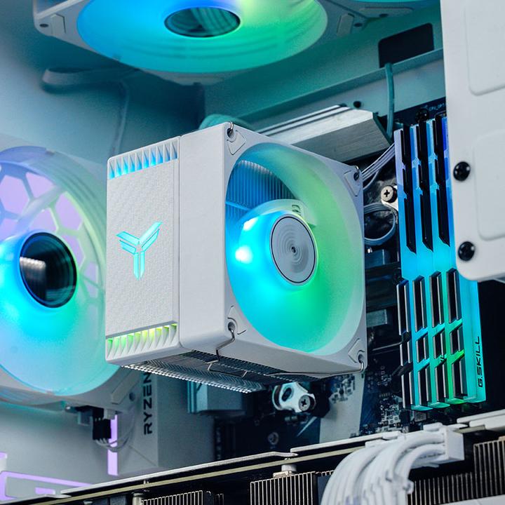 Immagine prodotto Jonsbo Raffreddatore CPU CR-1400 EVO ARGB - bianco (130 mm)