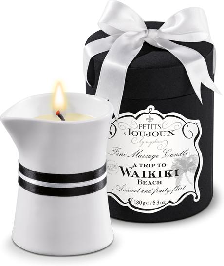 Produktbild Petits Joujoux Massagekerze A trip to Waikiki Beach gross (240 ml)