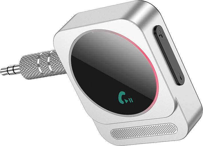 Borofone Bluetooth Audioempfänger AUX BC52 True Way silber (Récepteur)