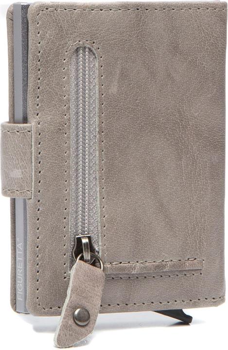 Immagine prodotto The Chesterfield Brand Portacarte di credito Antique Buff con protezione RFID in pelle 7 cm