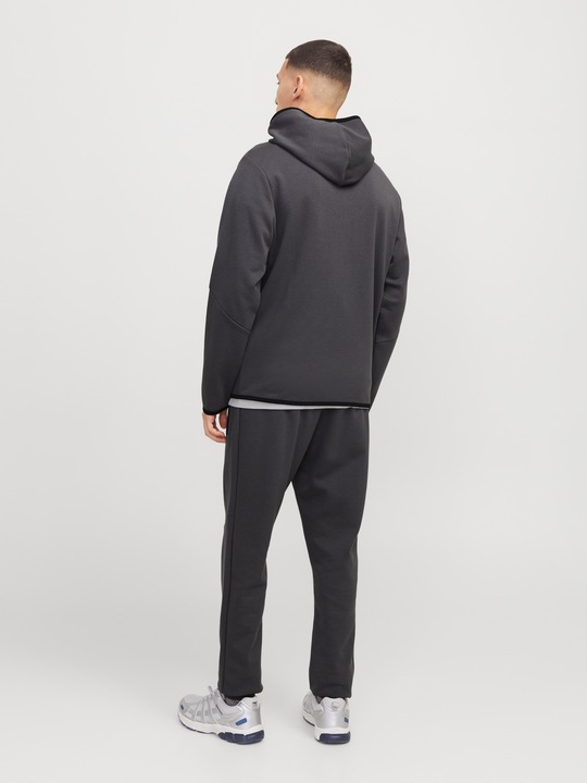 Produktbild Jack & Jones Einfarbig Kapuzenpullover mit Reissverschluss Kapuzenjacke (XL)