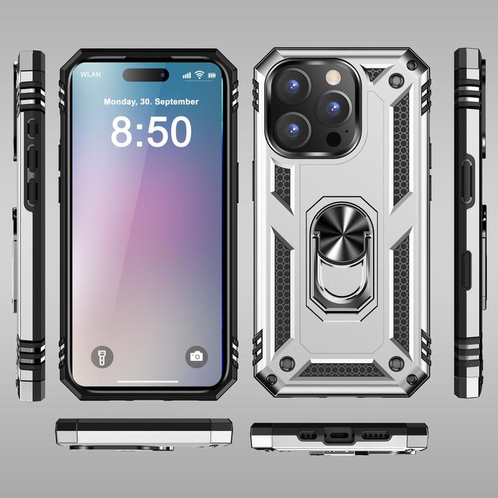 Image du produit Nalia Étui antichoc Military-Style Ring (Apple iPhone 16 Pro)