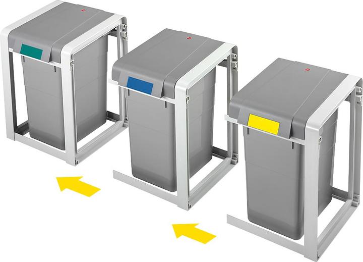 Produktbild Hailo Wertstoffsammlersystem, flexibel (19 l)