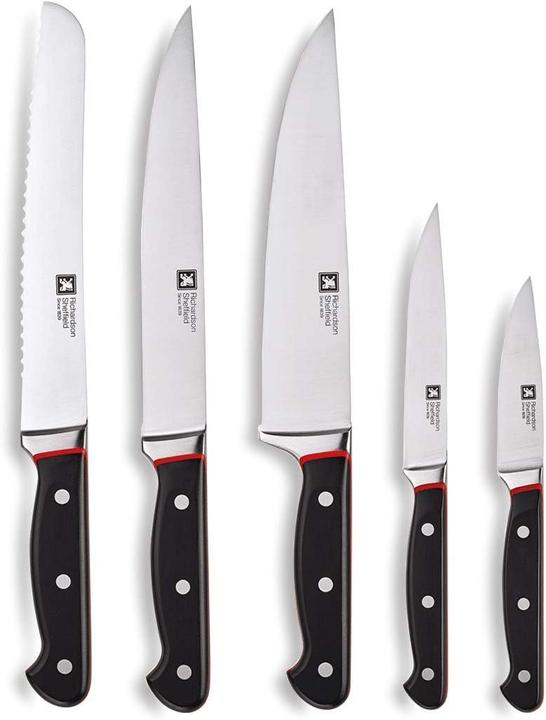 Actual product image Richardson Sheffield Knife block 5-piece R123 Velocity