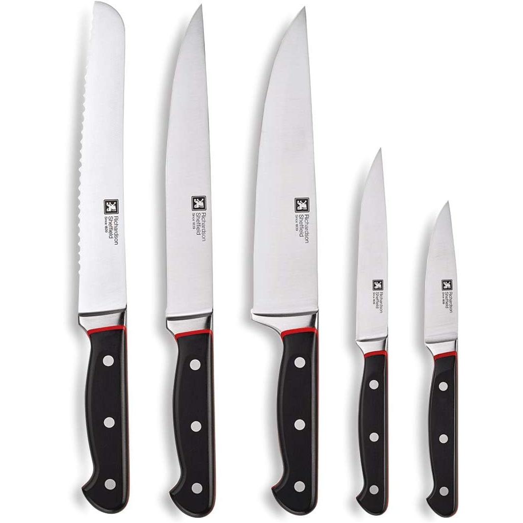 Thumbnail - Richardson Sheffield VELOCITY Messerblock 5-teilig, schwarz, Messerblock, Schwarz