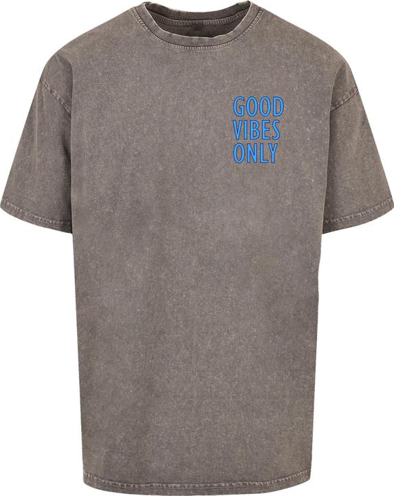 Produktbild Merchcode Good Vibes Only Acid Washed Heavy Oversized Tee - 112857 (3XL)