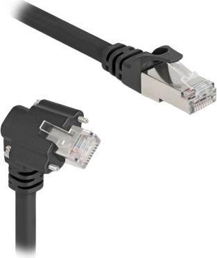 Actual product image Delock 80919 - Patchcable Cat.6, S/FTP, 3m, black (S/FTP, CAT6, 3 m)