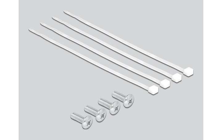 Produktbild Delock Patchpanel 19 24 Port Cat.5e, 1HE, farbig