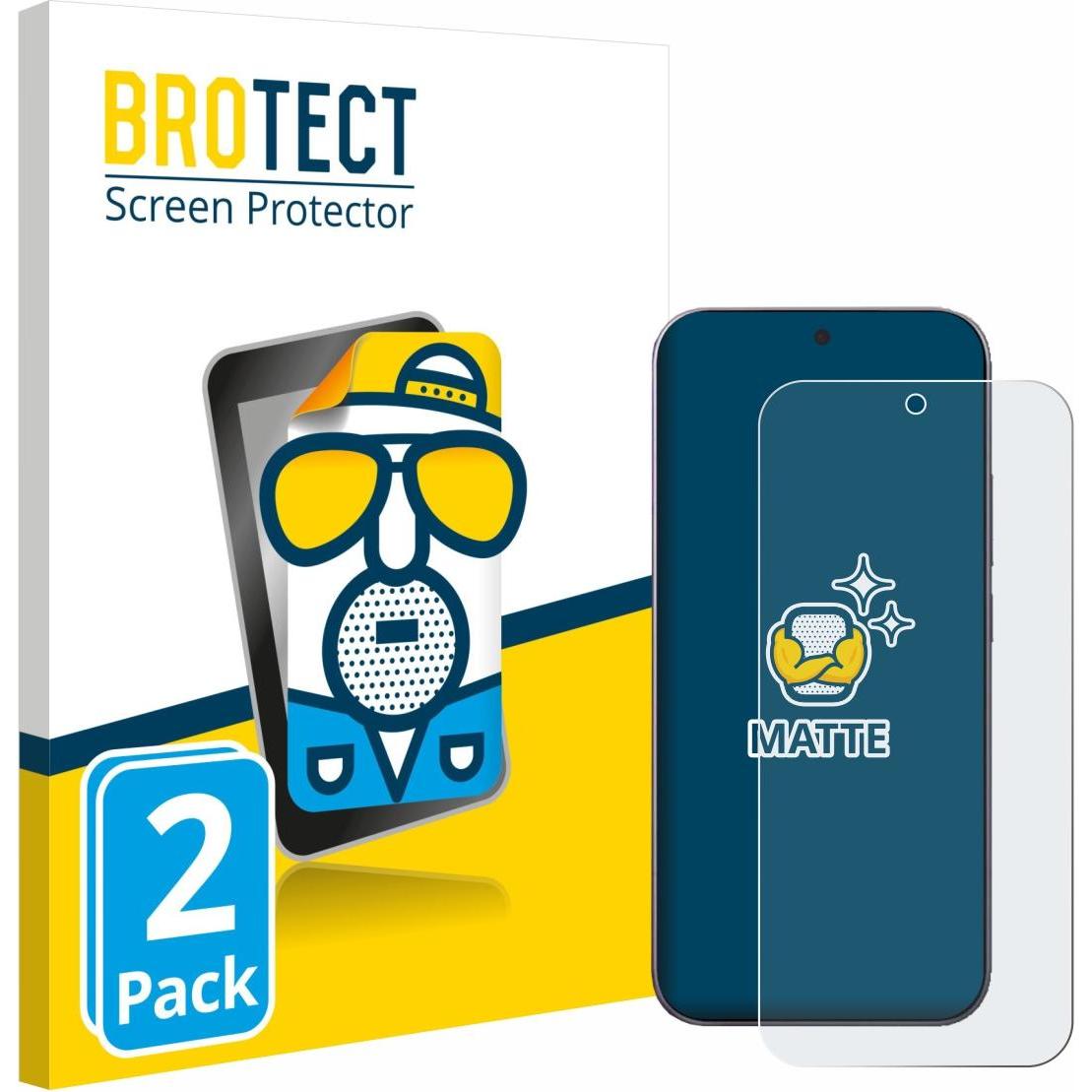 BROTECT Pellicola Opaca (2 Pezzo/i, Apple iPhone 17 Pro Max), Pellicola protettiva smartphone