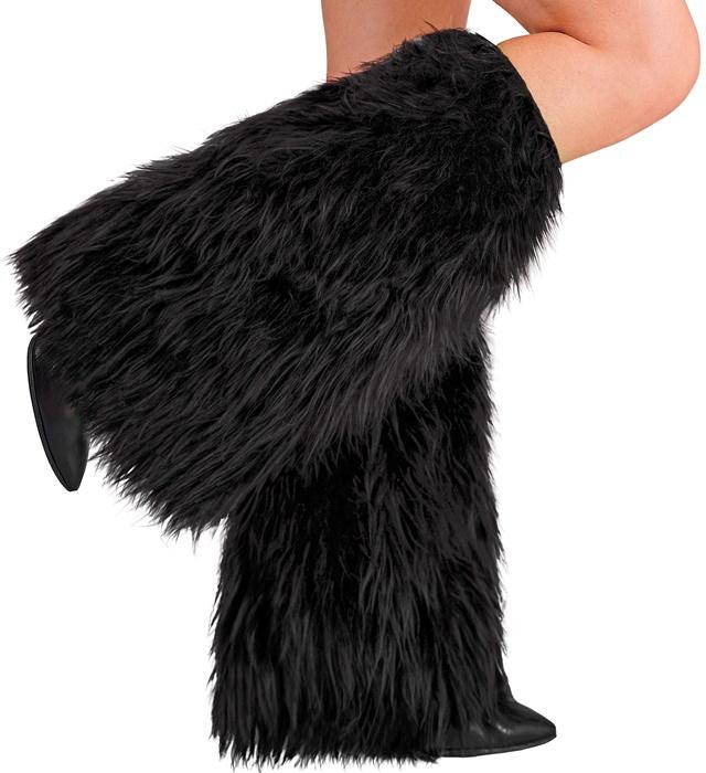 Immagine prodotto Widmann Schwarze Plüsch Beinstulpen