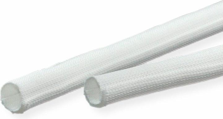 Produktbild Value SNAP Gewebeschlauch für Kabel, 25m, weiss (Kabelschlauch, 2500 cm)
