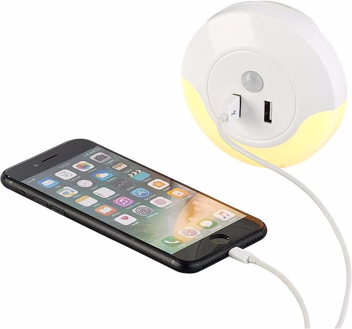 Produktbild Luminea Steckdosen-Nachtlichter