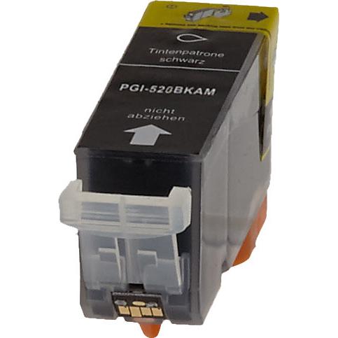 Ampertec, Druckerpatrone, Tinte ersetzt Canon PGI-520BK schwarz (BK)