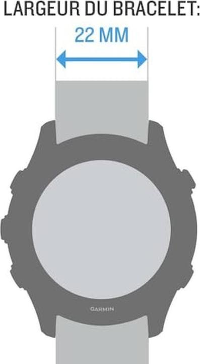 Actual product image Garmin QuickFit (22 mm, Leather)