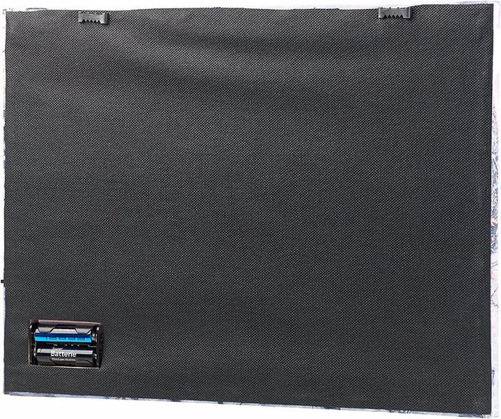 Image du produit Infactory Tableau mural "Village d'hiver" avec éclairage LED (40 x 30 x 18 cm)