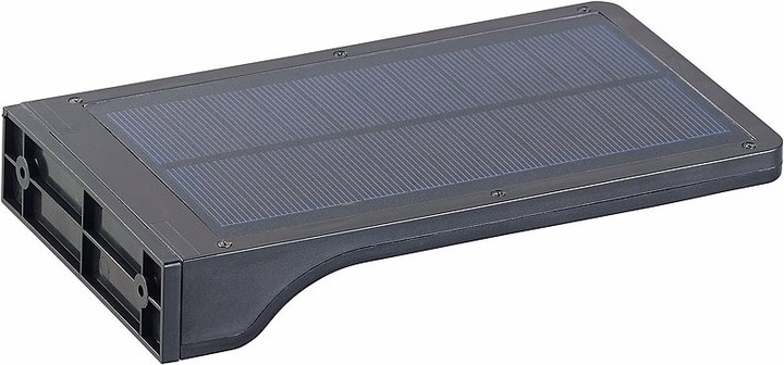 Produktbild Lunartec Solar-LED-Wandleuchte mit PIR-Sensor & Nachtlicht
