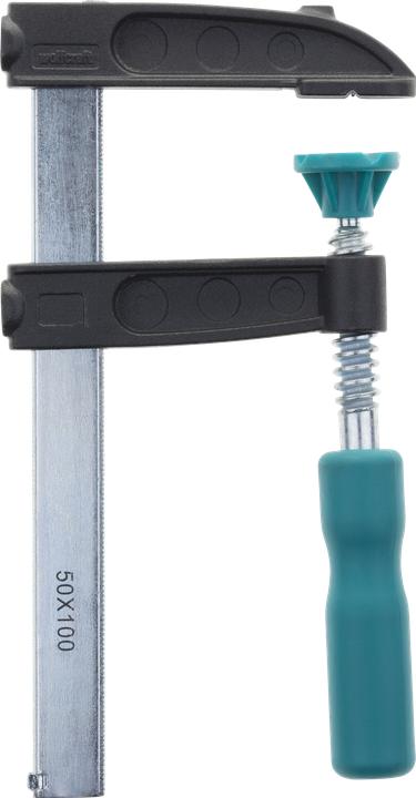 Actual product image wolfcraft 1 SZ - Handyman screw clamp 50/100mm (100 mm)