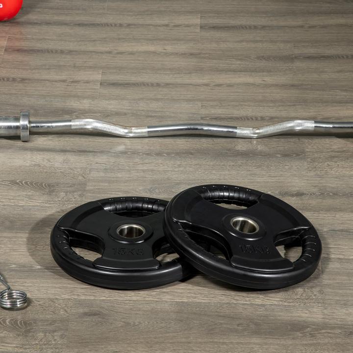 Produktbild SportNow Hantelscheibe mit 5 cm Bohrung (2 x 15 kg)