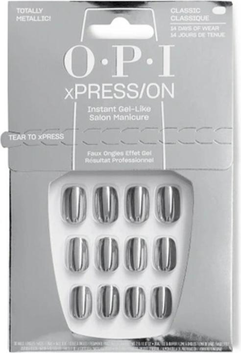 OPI Coty Faux Nails Xpress/On Totally Metallic (Kunstnägel)