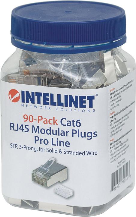 Actual product image Intellinet Pro Line Modular Plugs (U/FTP, CAT6)