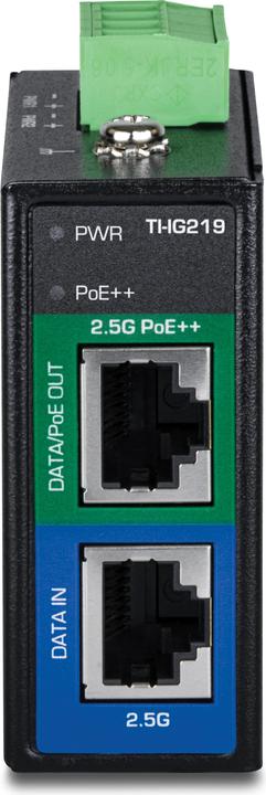 Actual product image Trendnet Industrial 2.5G PoE++ Injector (802.3bt (PoE++), 95 W)