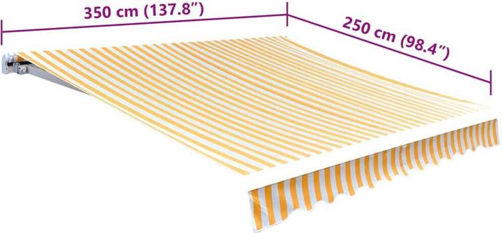 Produktbild vidaXL Lybed (350 x 250 cm)