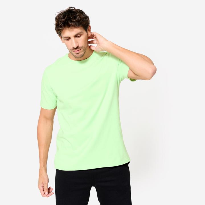 Domyos T-Shirt Herren Regular - grün (XXL)