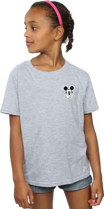 Produktbild Disney Mickey Mouse Dont Speak Breast Print TShirt Mädchen (128)