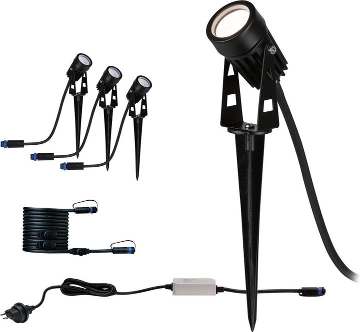 Paulmann Plug & Shine Spot Starterset (300 lm, IP65)