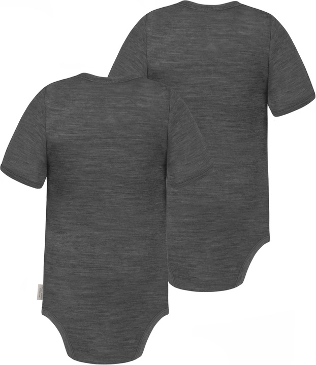 Produktbild Normani 2er Set Baby Merino Body Kurzarm „Tauranga" - 9285 (74)