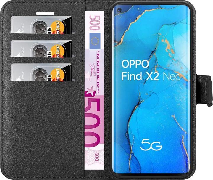 Actual product image Cadorabo Book with stand function cover (Oppo Find X2 Neo)