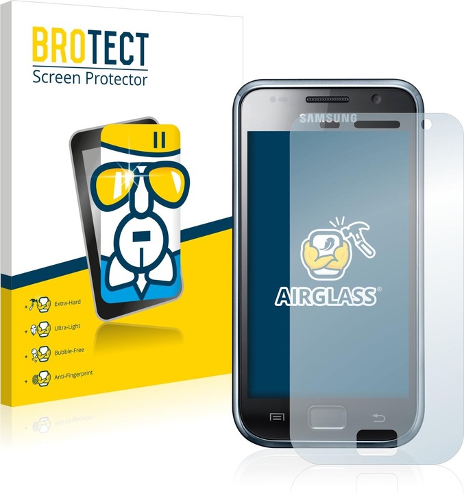 Image du produit BROTECT AirGlass Premium (1 pièce(s), Samsung Galaxy S i9000)