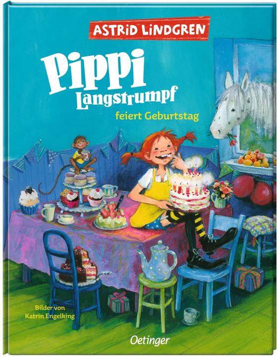 Immagine prodotto Pippi Langstrumpf feiert Geburtstag (Tedesco, Astrid Lindgren, 2020)