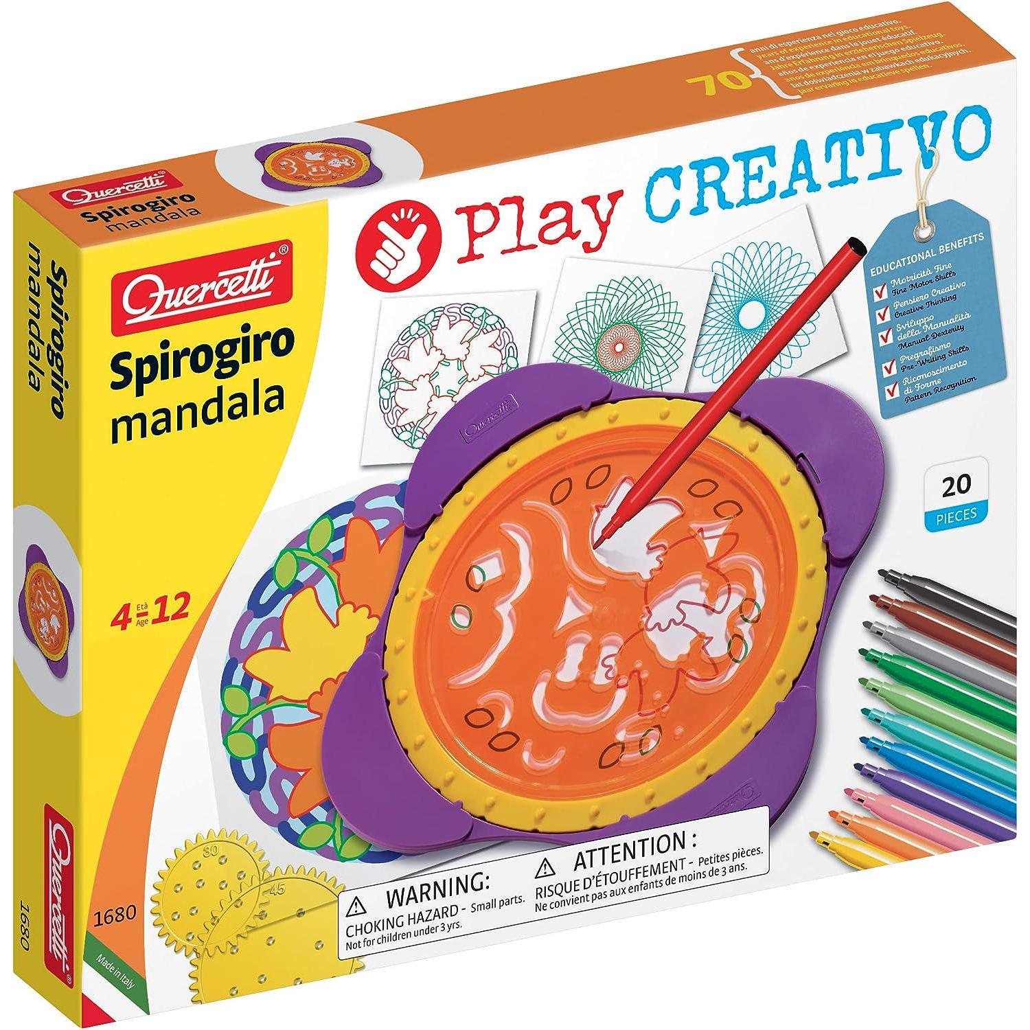 Quercetti Spirogiro Mandala-Schablonen