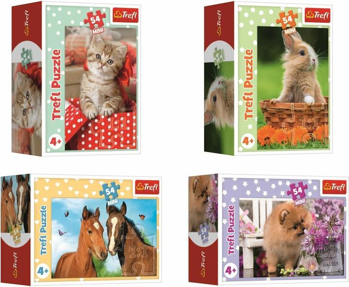 Produktbild Trefl Liebe Tiere (54 Teile)