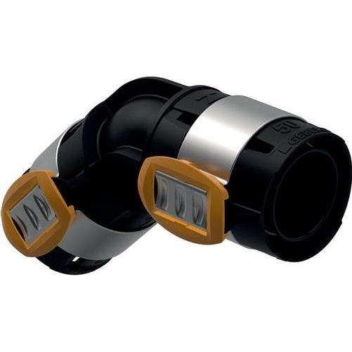 Geberit, Rohrverbindungstechnik, FlowFit Bogen 45 50 mm 620065001 (Pressverbindung)