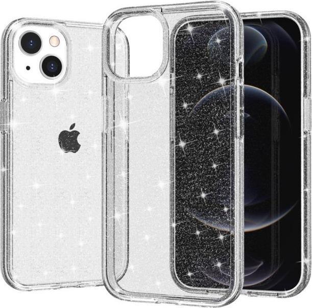Actual product image MU Style Glittery Powder Soft TPU Series (Apple iPhone 15 Plus)