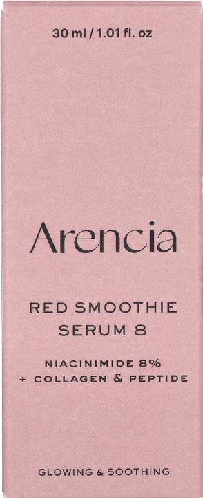 Immagine prodotto Arencia Red Collagen + Peptide Smoothie Serum with 8% Niacinamide and Vitamin C (30 ml)