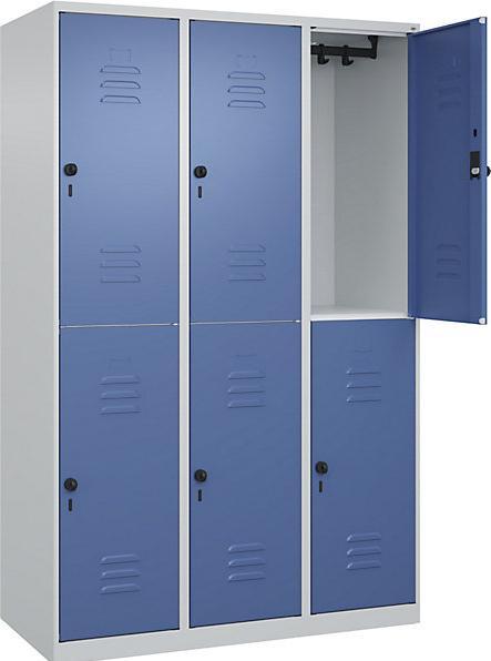 Actual product image C+P Double-decker locker Classic PLUS (120 cm, 185 cm)
