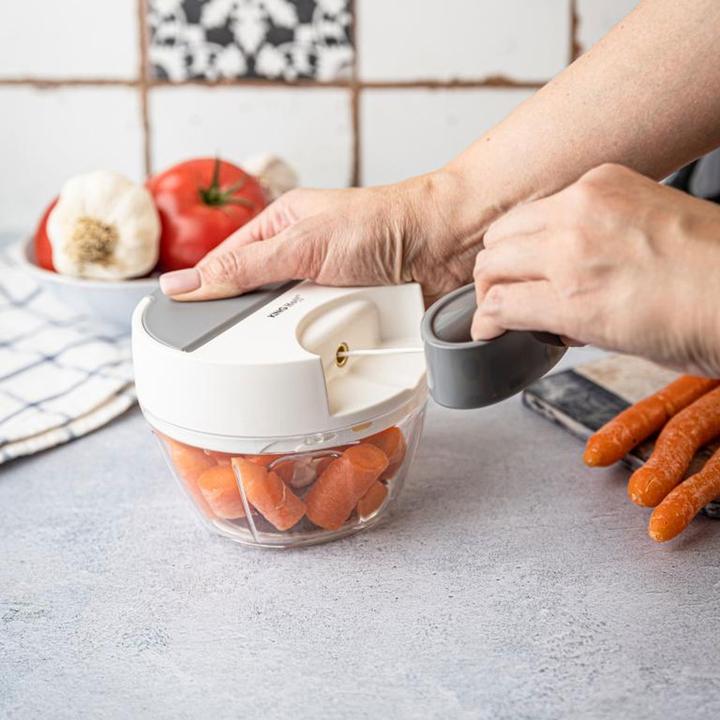 Produktbild Kinghoff Seilzug-Multi-Zerkleinerer, 400 ml, weiss-grau (400 ml)