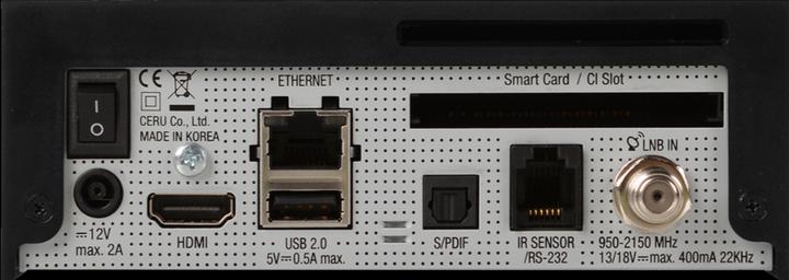 Actual product image Vu+ Zero 4K (2 GB, DVB-S2X, CI Shaft)