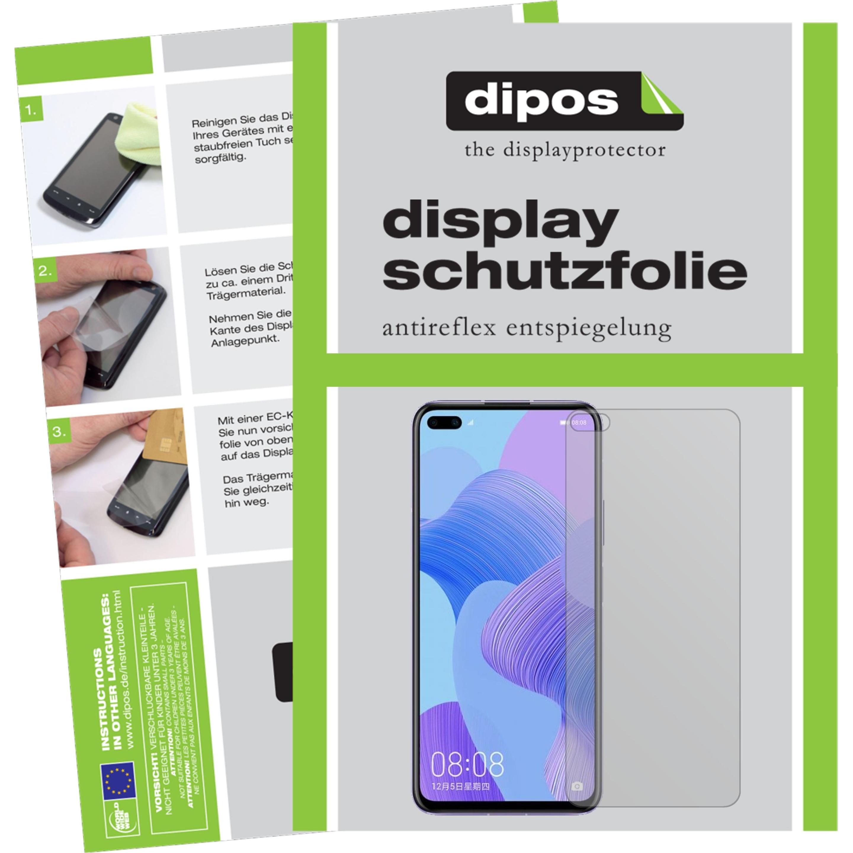 Thumbnail - Dipos Displayschutzfolie Antireflex (6 Stück, Honor V30 Pro), Smartphone Schutzfolie, Transparent