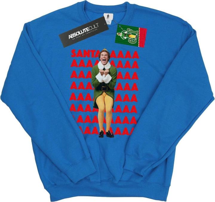 Produktbild Elf Buddy Santa Scream Sweatshirt (L)