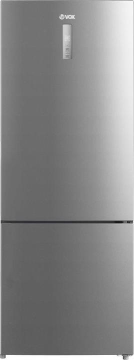 Vox kombinierter Kühlschrank NF 5720 X E (E, H: 316 L, Z: 119 L, FROSTFREI, Inox)