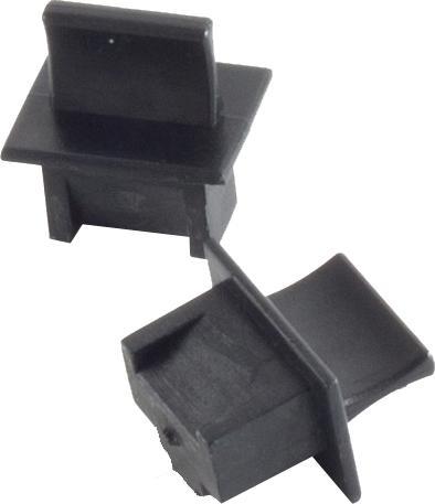 Helos RJ45 Staubschutz/Blindstopfen - 100 Stück (Blindmodul)